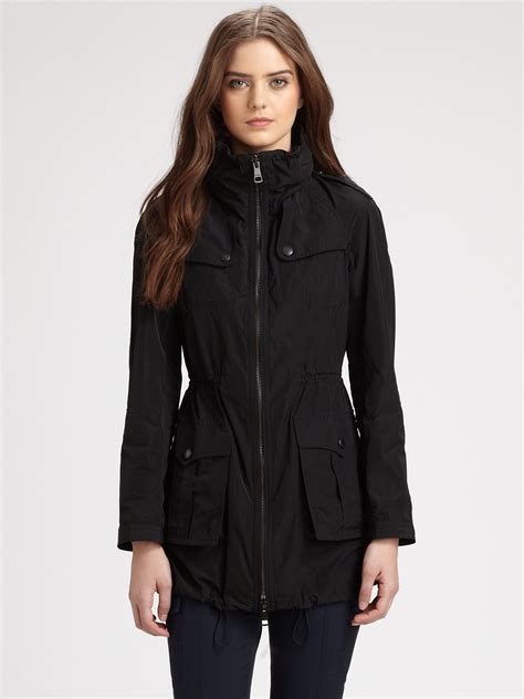 burberry brit padded jacket|burberry brit anorak jacket.